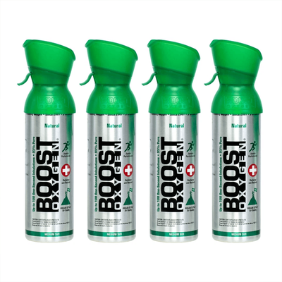 Boost Oxygen 5 Liter Natural Canned Oxygen With Mouthpiece, Portable Oxygen For Altitude, Sports, And Wellness Boost Oxygen 5 Liter Natural Canned Oxygen With Mouthpiece, Portable Oxygen For Altitude, Sports, And Wellness