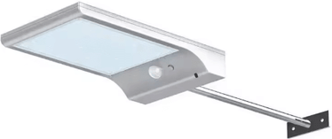 Inspire Picks PIR Solar Motion Sensor Wall Light Waterproof Outdoor Solar Security Lamp white With Pole