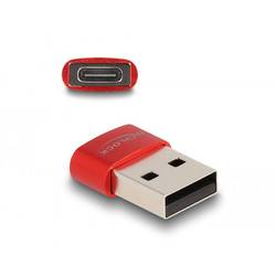 Delock USB 2.0 Adapter [1x USB 2.0 Stecker A - 1x USB-C® Buchse] 60050 0 mm