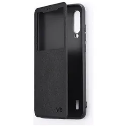 We-Vibe WE Etui folio CLASSIQUE XIAOMI MI A3 Noir: anti-chocs - léger - ultra-fin fonc (Xiaomi Mi A3), Smartphone Hülle, Schwarz