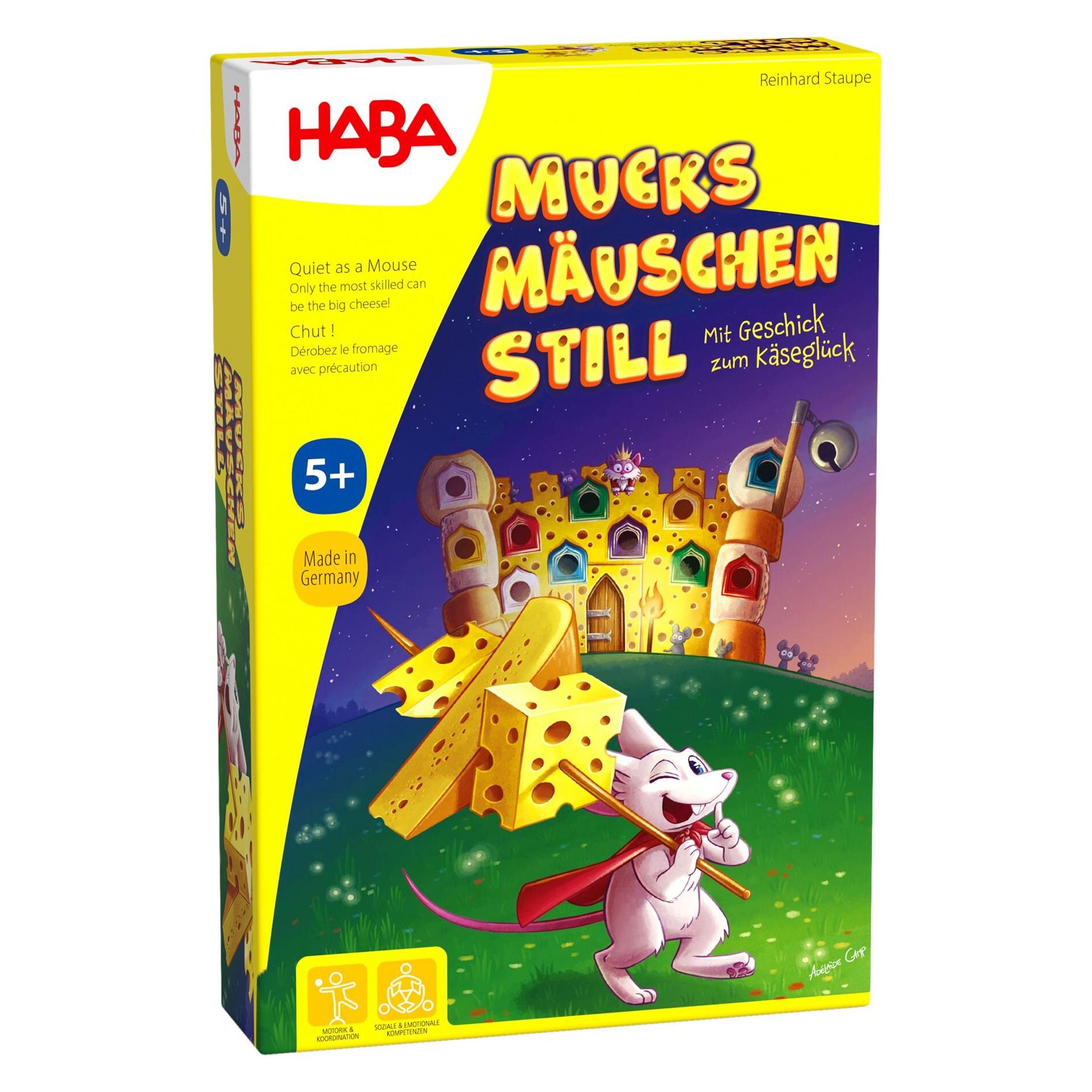 Haba Mucksmäuschenstill (Deutsch, 2 - 4 Spieler) (1307010001)