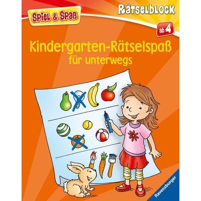 Spiel & Spaß - Kindergarten-Rätselspaß für unterwegs, Taschenbuch von Stefan Lohr, Ravensburger Verlag GmbH, 978-3-473-55983-1