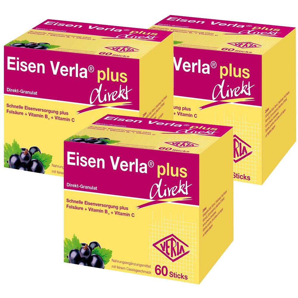 Eisen Verla Plus Direkt ST 3er-Pack 3x60 St Granulat