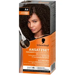 2x Schwarzkopf, Haarfarbe, Ansatzset (Dunkelbraun)