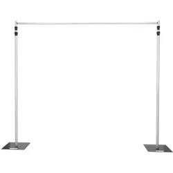 Eurolite MCS-4248 Mobile Curtain Stand, DJ Möbel