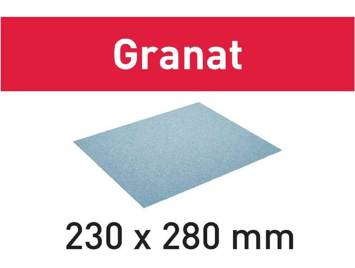Festool Granat Serie - Schuurpapier - 230x280 mm - P180 - 10 Stuks