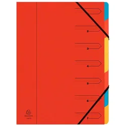 Exacompta, Mappe, Ordnungsmappe (A4, 12x)