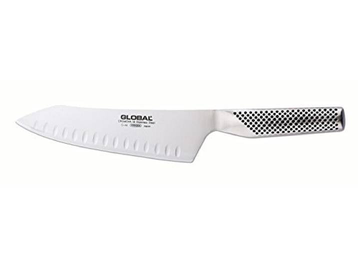 Global G-66 Asia-Kochmesser mit Kullenschliff 18 cm