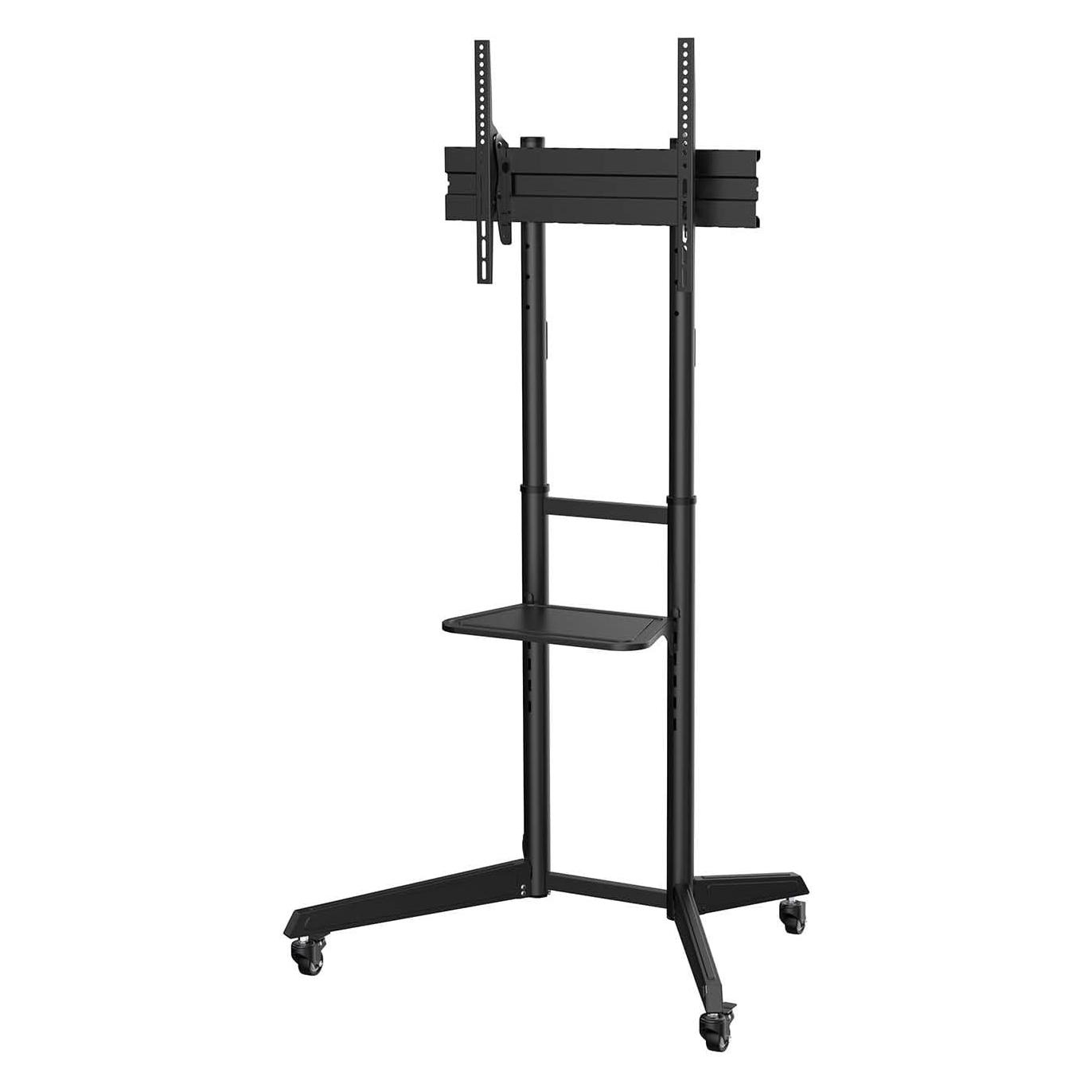 Aisens SOPORTE SUELO RUEDAS BANDEJA DVD PANTALLA 50KG 37-70 (50 kg, 37" - 70") (FT70TE-211)