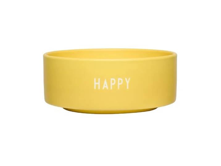 Design Letters Bol à bonbons Design Letters Ø12 cm Yellow