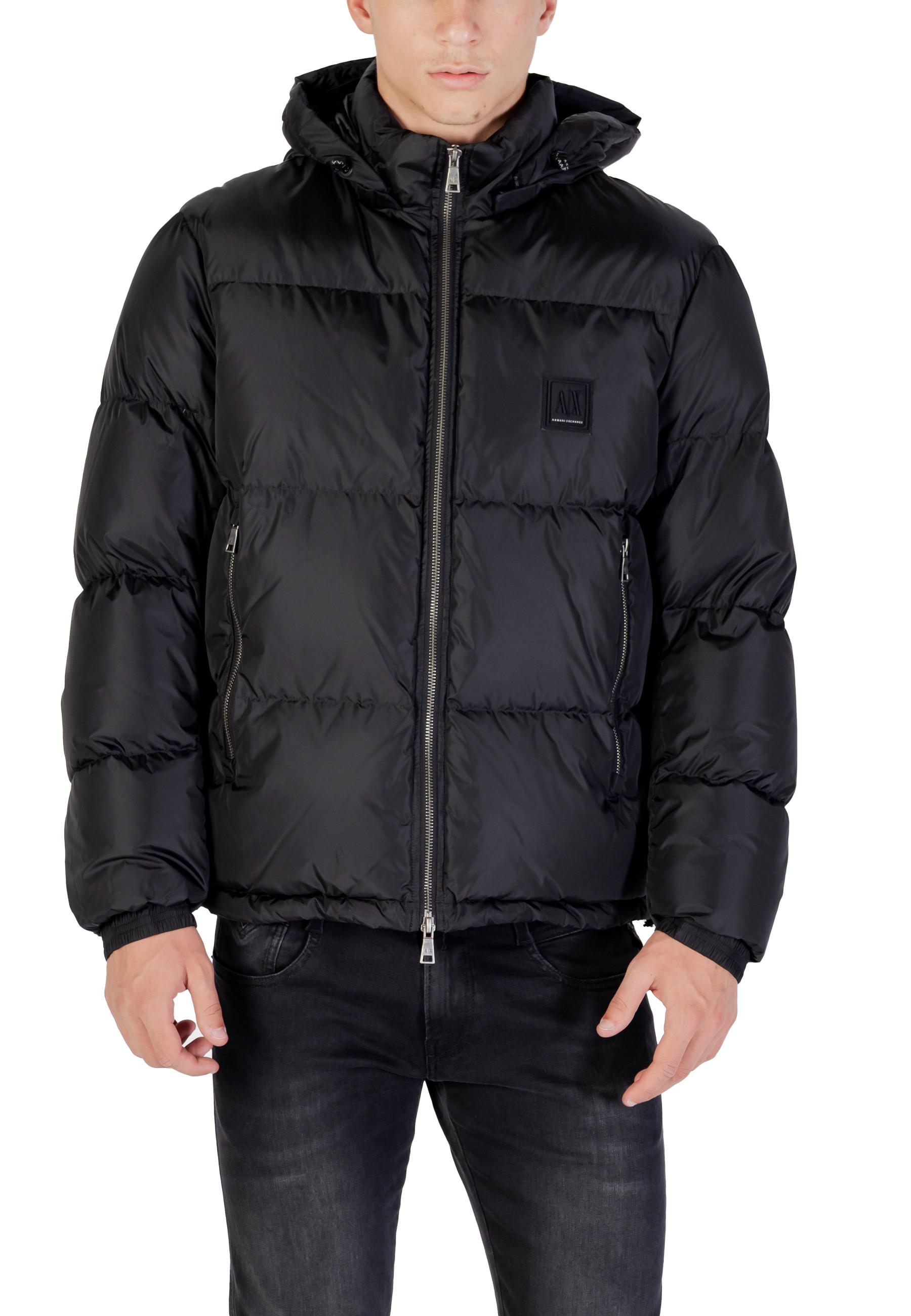 Pufferjacke mit Kapuze und Reißverschluss