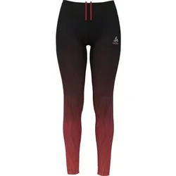 ODLO Damen Tights ZEROWEIGHT PRINT, Größe XS in Rot Rot