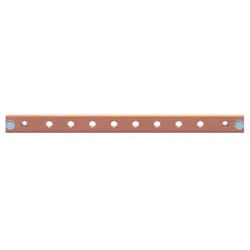 Striebel & John ZX2742 Kupfer-Sammelschiene 30x10, 2FB, PE, Kupferschiene, lose Lieferung 2CPX044277R9999
