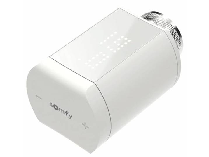 Somfy 1870508 - Thermostaatkraan aangesloten io - Voor het regelen van de temperatuur van warmwaterradiatoren met Tahoma (schakelaar) - Stil
