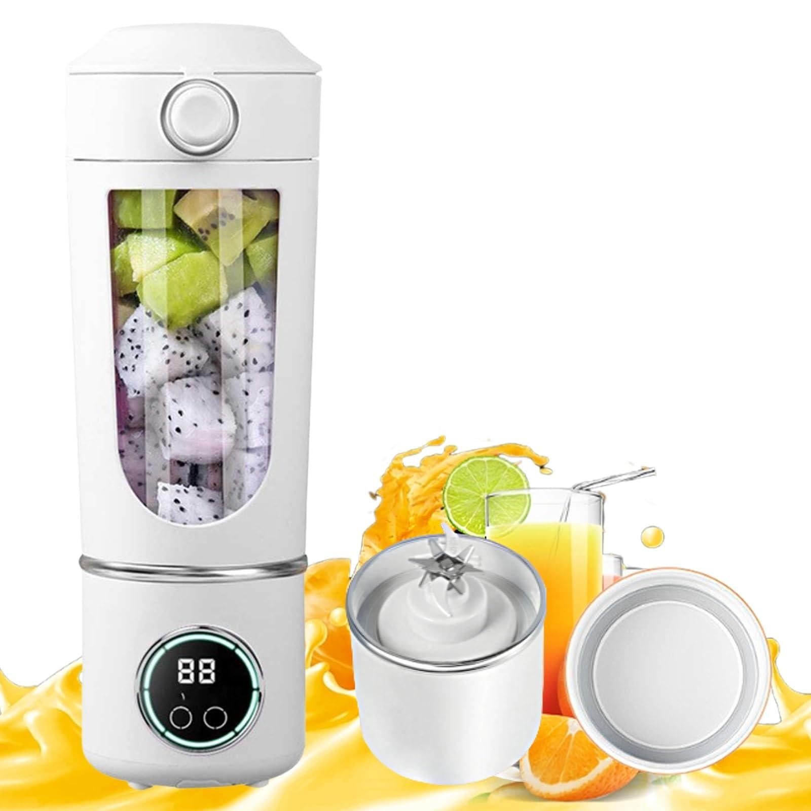 Dripio Draagbare blender met 12 messen en 4 standen, 700 ml