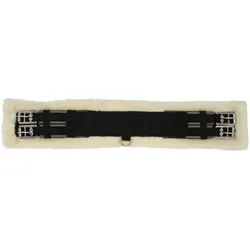 Horse Guard Dressur-Sattelgurt mit imitiertem Lammfell - 55 cm