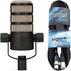 RØDE Podmic dynamisches Podcast-Mikrofon mit Kabel, Mikrofon