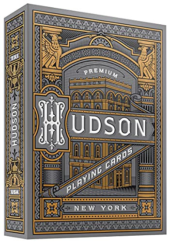 Theory11 Hudson speelkaarten - Zwart - Pokerdeck