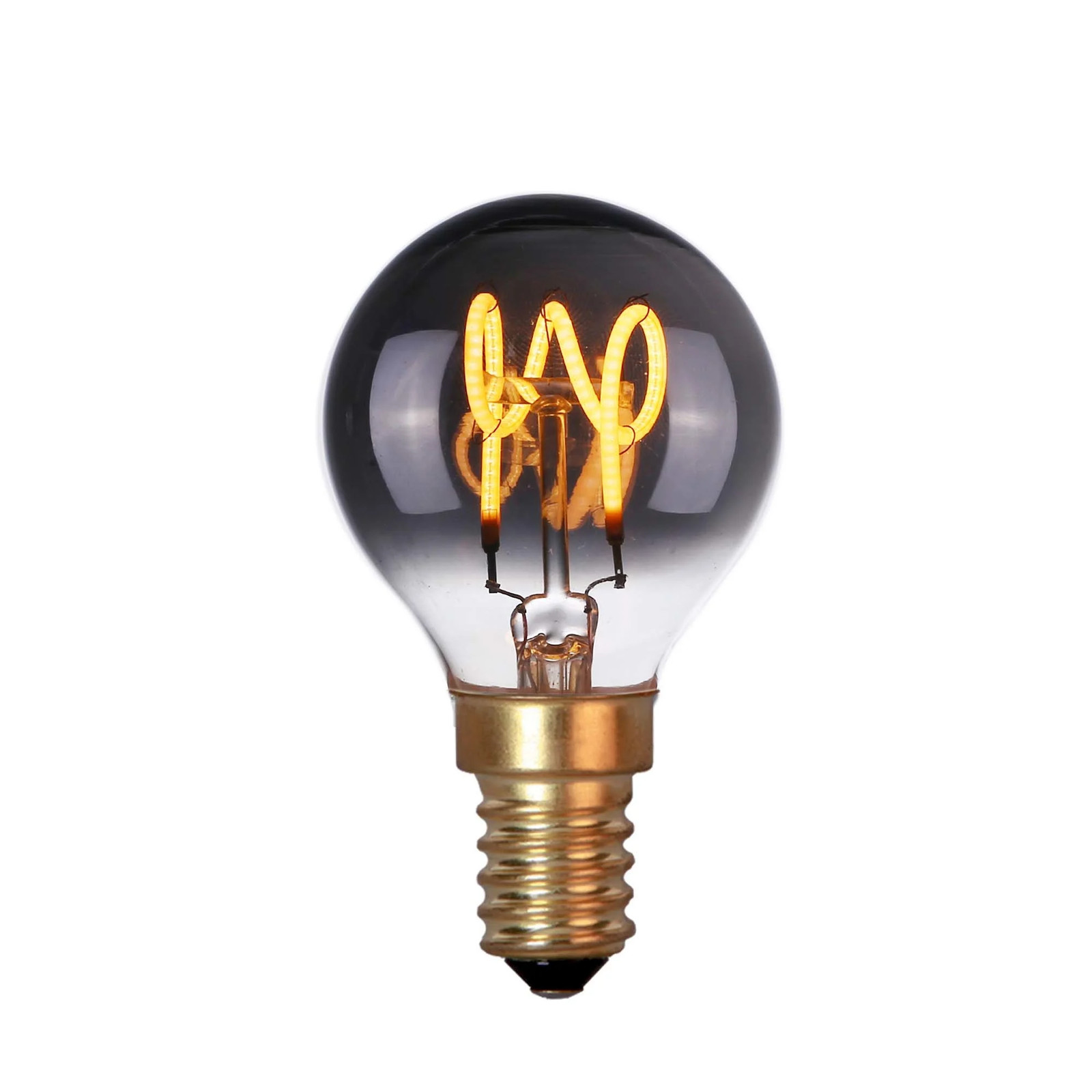 Highlight LED kogel lamp E14 4W 60 LM 2200K Dimbaar rook