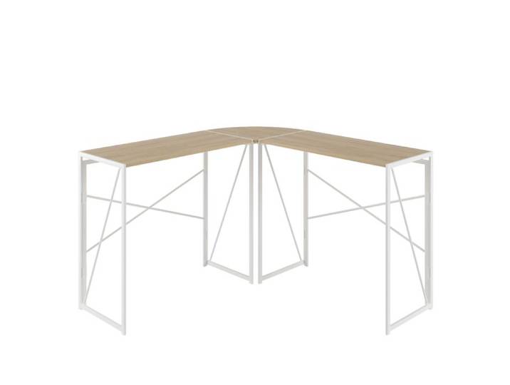 Bureau d'Angle Design Moderne Bureau Gaming en Forme de L 119x119x75cm