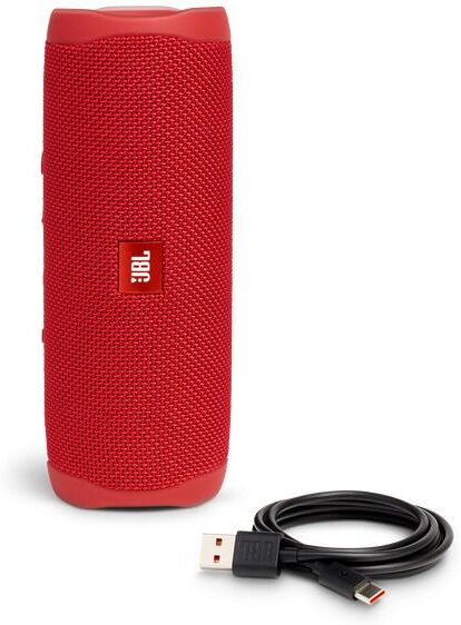 JBL Flip 5 Portable Waterproof Bluetooth Speaker – Red, New
