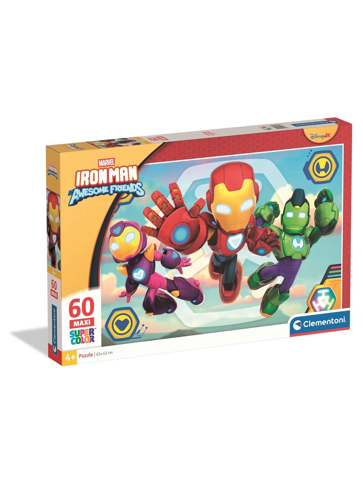 Clementoni Puzzle Maxi Ironman Ahaf, 60 Teile 2D Puzzles