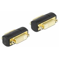Delock 65225 DVI Adapter [1x DVI-Buchse 24+5pol. - 1x DVI-Buchse 24+5pol.] Mehrfarbig 0 cm