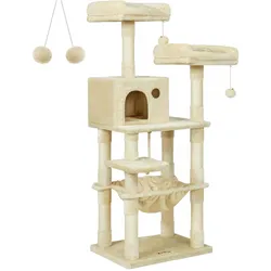 Feandrea Kitty (143 cm, Beige), Katzenbaum