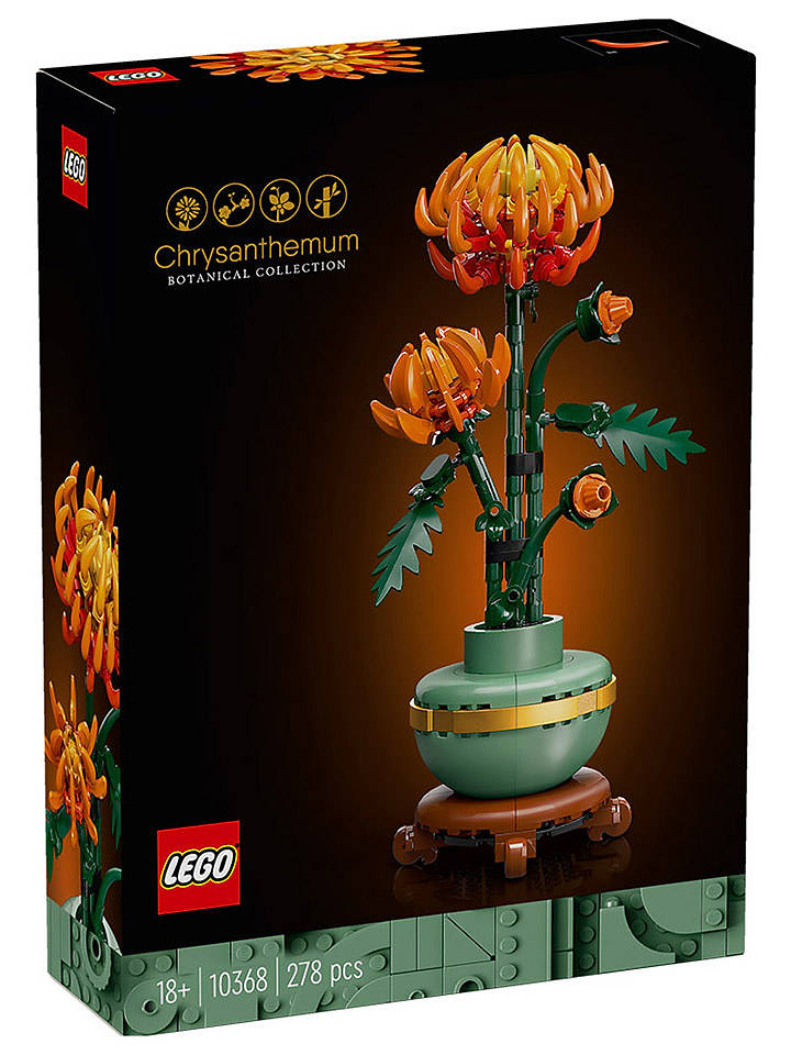 LEGO® Icons: Chrysantheme - ab 18 Jahren - onesize