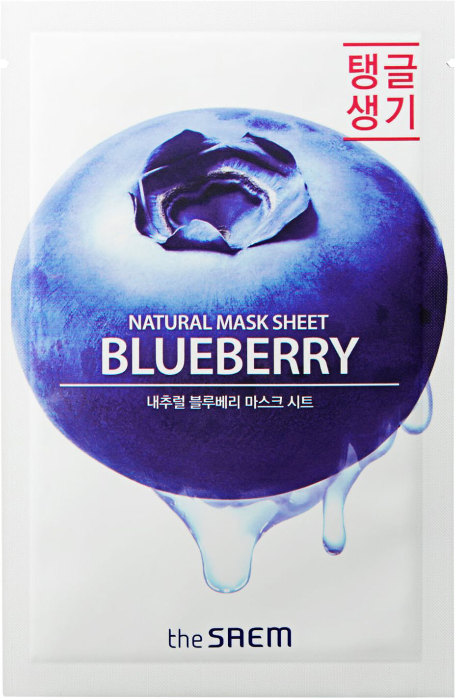 THE SAEM Natural Blueberry Sheet Mask 21ml