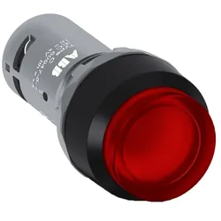 ABB CP3-13R-01 Leuchtdrucktaster rot hoch, 1 Öffner rot hoch tastend LED 230V AC/DC 1SFA619102R1341 CP313R01
