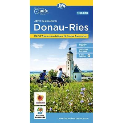 BVA ADFC Regionalkarte Donau-Ries 1:50.000, Sonstige von , KOMPASS Freytag & Berndt, 978-3-96990-113-7