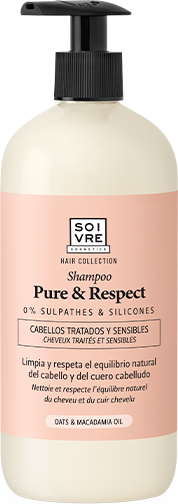 Soivre Cosmetics Pure & Respect Shampoo 500 ml