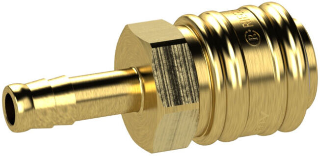 Riegler Raccord rapide NW 7,2, fermeture double, embout LW10 (243.49-B)