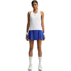 NIKE Victory Dri-FIT Mid-Waist Skort Damen 417 - old royal/white M