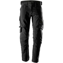 Canvas Stretch Arbeitshose "6344" - 46 - schwarz