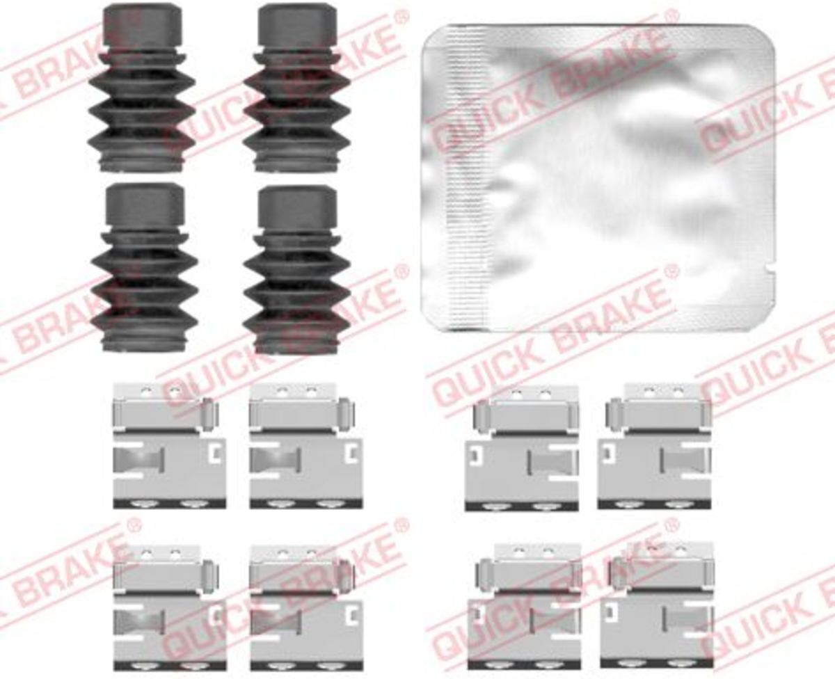 Zubehörsatz, Scheibenbremsbelag QUICK BRAKE 109-0184