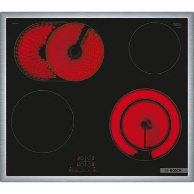 BOSCH Elektro-Kochfeld "PKN645BA2E", schwarz, B:58,3cm H:4,8cm T:51,3cm, Kochfelder, Einfaches Einstellen der benötigten Leistungsstufe dank Touch Select