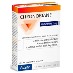Pileje Chronobiane Melatonin 1mg 30 Tabletten
