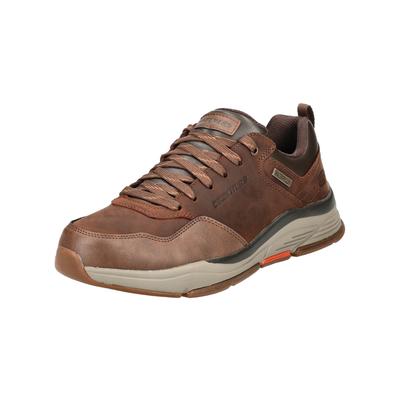 Sneaker SKECHERS "Skechers Sneaker Lederimitat", Herren, Gr. 44, braun, Lederimitat, Schuhe Sneaker
