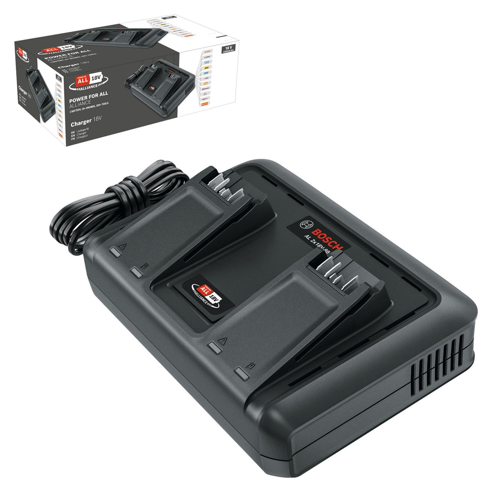 Bosch Home and Garden Lader AL 2x18V-88