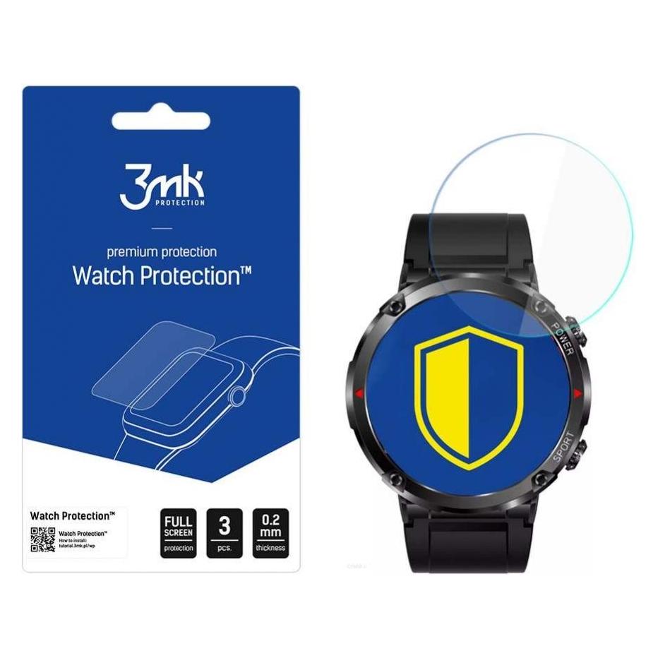 3MK FlexibleGlass Watch Rubicon RNCE96 Szkło Hybrydowe (3mk Watch Protection FlexibleGlass(335)-0)