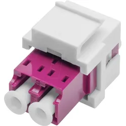 DIGI DN-96019-1K - Keystone Modul, LWL Kupplung, LC Duplex, Multimode