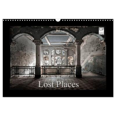 Lost Places - vergessene orte vergessener glanz (Wandkalender 2027 DIN A3 quer), CALVENDO Monatskalender