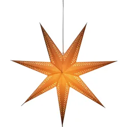 Konstsmide Weihnachtsbeleuchtung  Brauner Papierstern 78cm