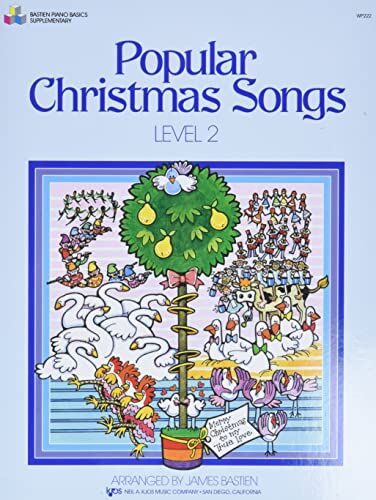 Popular Christmas Songs Level 2 -For Piano-: Songbook für Klavier (Bastien Piano Basics) - Preis vom 10.10.2026 11:48:34 h