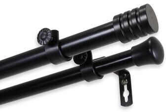 InStyleDesign Don Adjustable Double Curtain Rod
