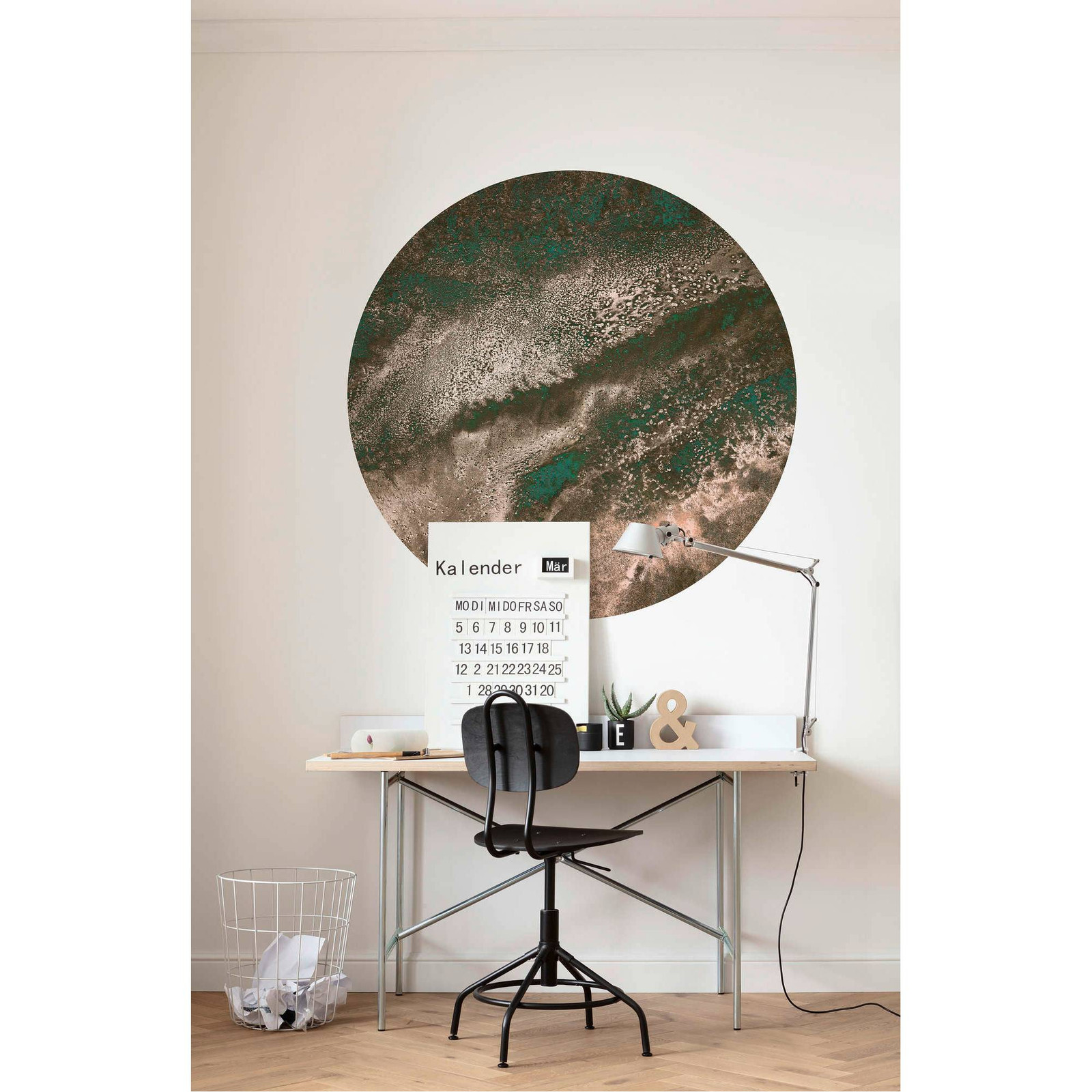 home24 Fotobehang Cuivre Mural Textiel