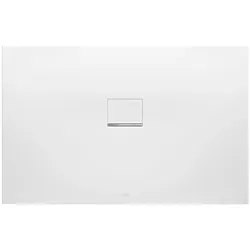 Villeroy & Boch Squaro Infinity rechteckige Duschwanne Stone White 1400x900x40 mm mit Rutschhemmung Antirutschklasse C