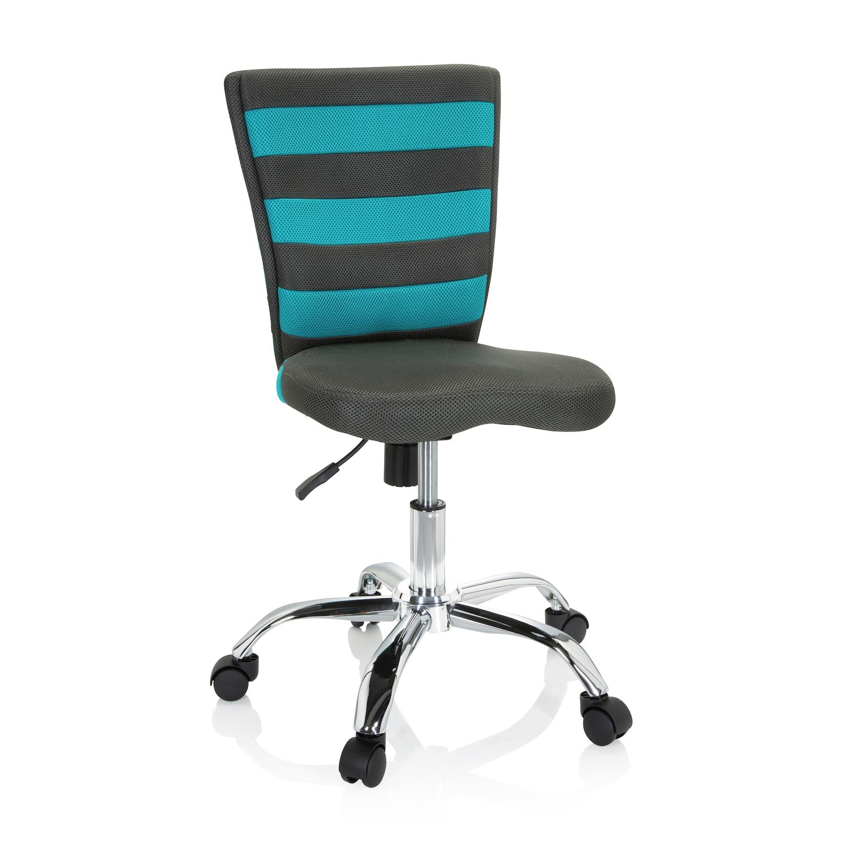 hjh OFFICE Kinderdrehstuhl KIDDY COMFORT I Netzstoff ohne Armlehnen